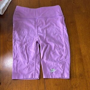 Nike Purple Biker Shorts